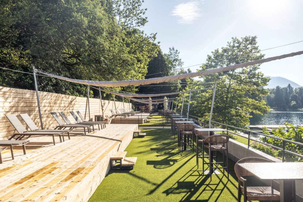 Jadro za senco - Grajsko kopališče Bled